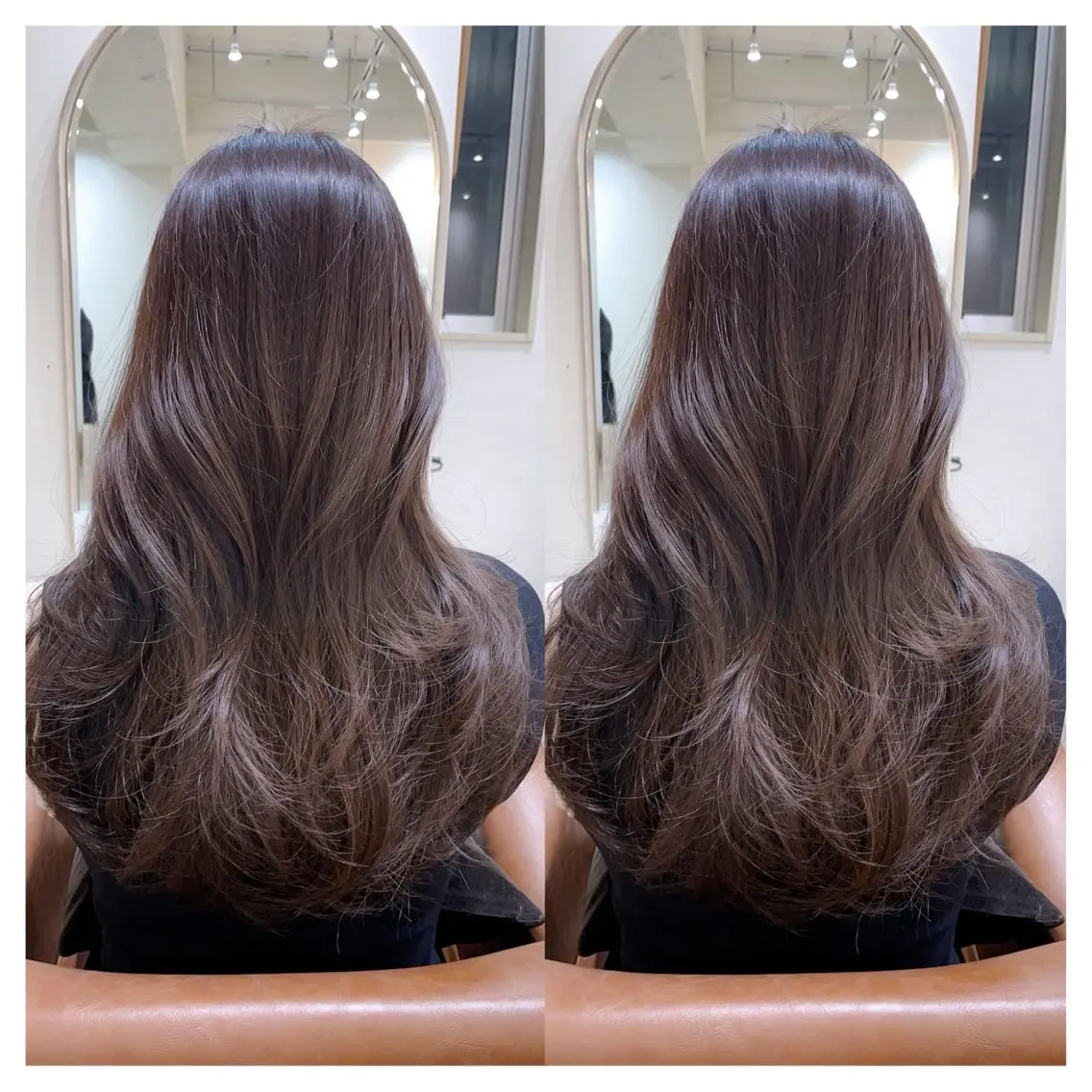 ロング カラー カット ヘアカラー トリートメント 村山 茉衣のヘアスタイル