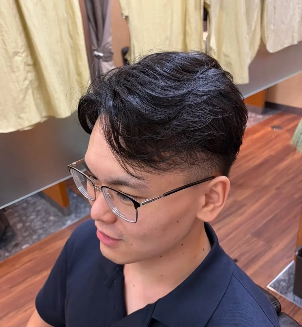ショート メンズ 荻野 青空のヘアスタイル