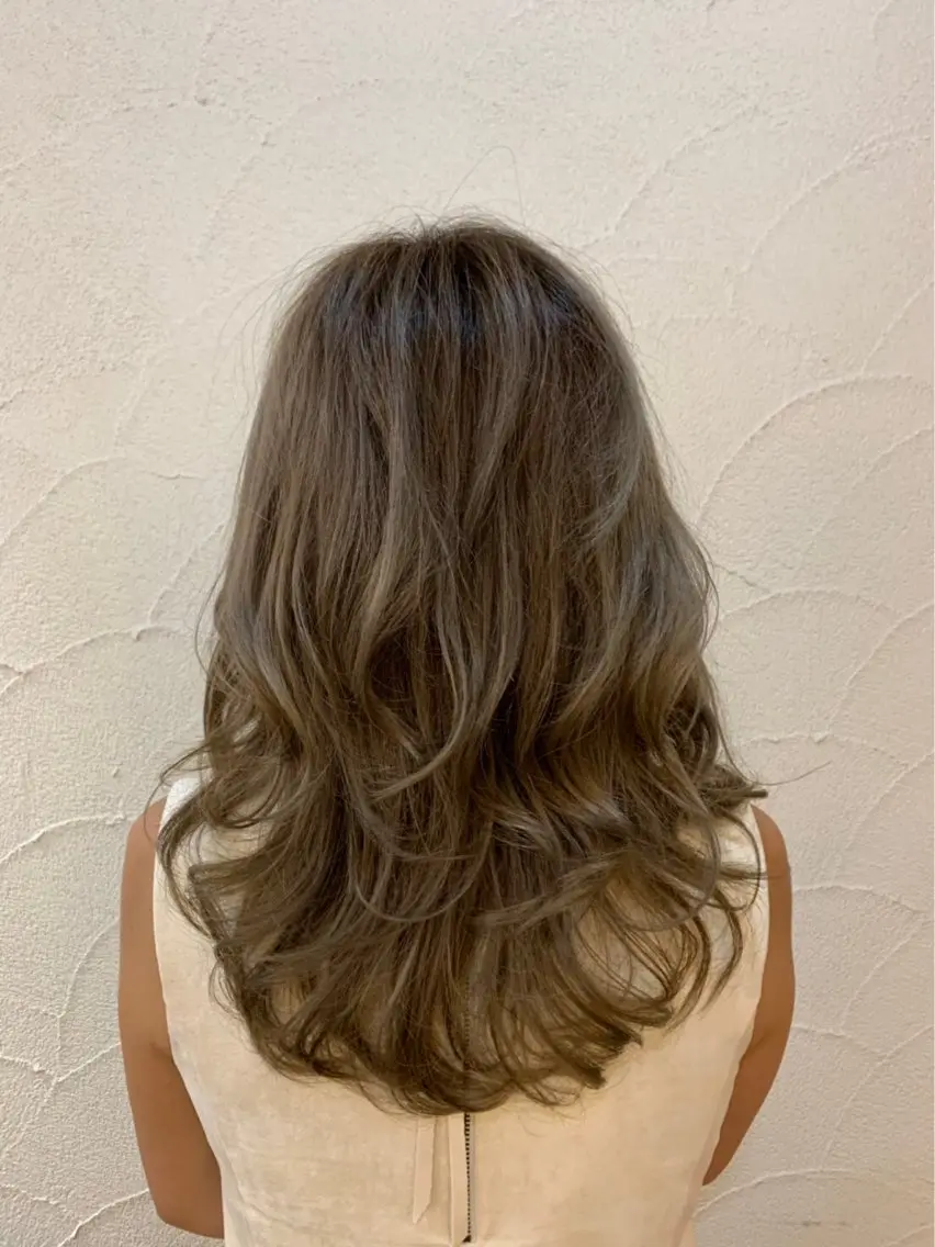 ロング カラー カット ヘアカラー トリートメント ✂︎中山竜哉✂︎ 川崎スタイリストのヘアスタイル