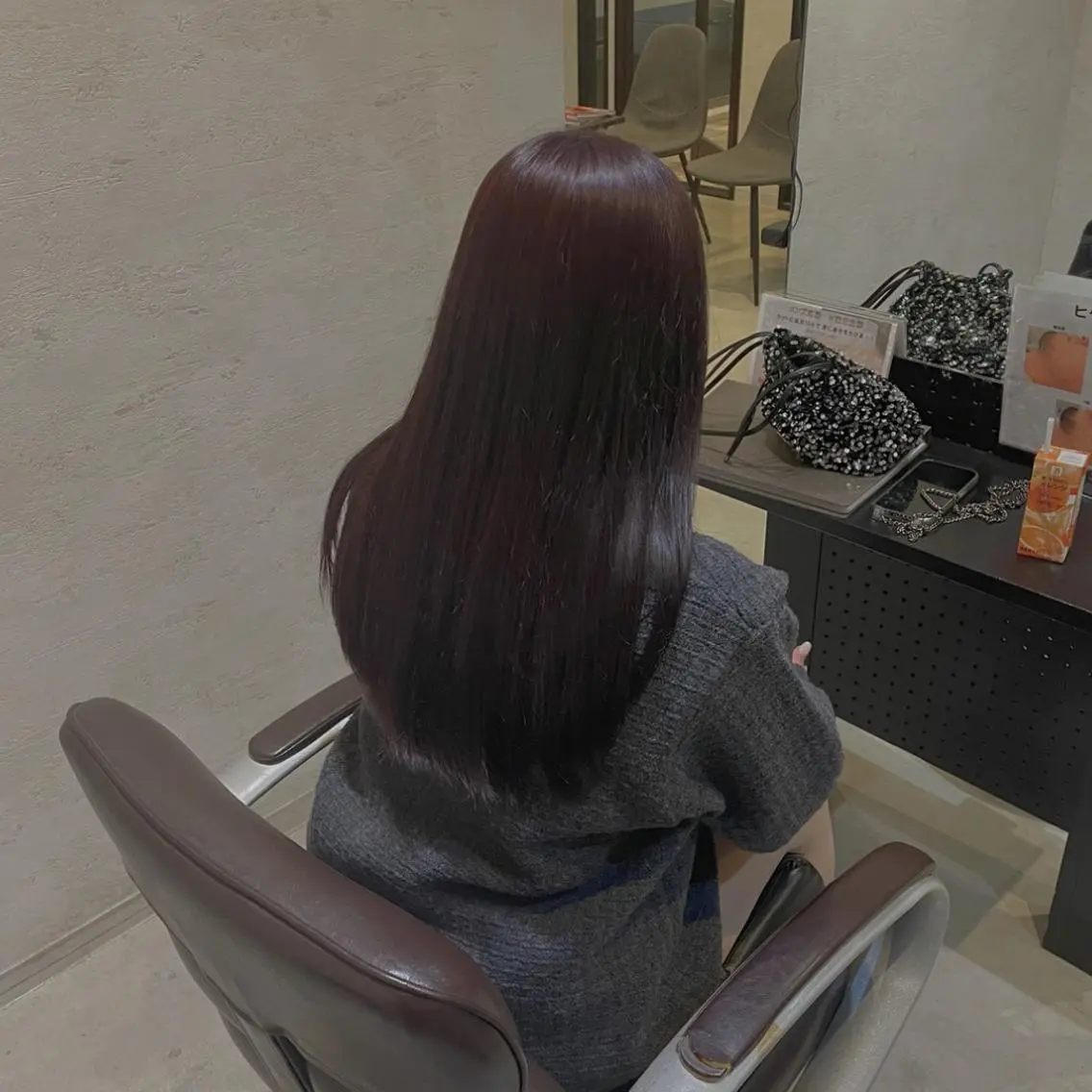 セミロング パーマ 阿部 大陽のヘアスタイル