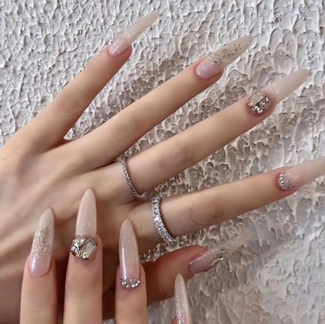 ネイル アートネイル ジェルネイル グラデーション マグネットネイル ニュアンスネイル ハンドネイル Ryu nail studioのネイルデザイン