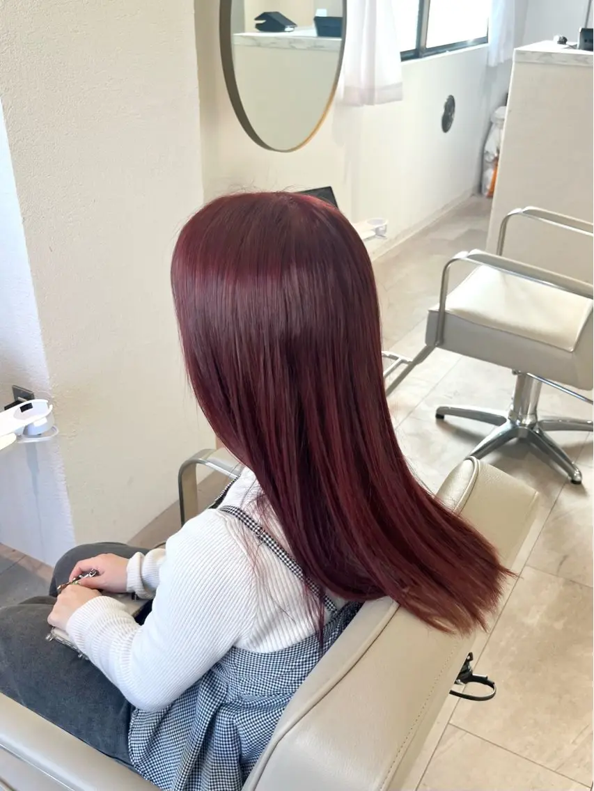 カラー ヘアカラー モデル募集中🎀 MOMOKAのヘアスタイル