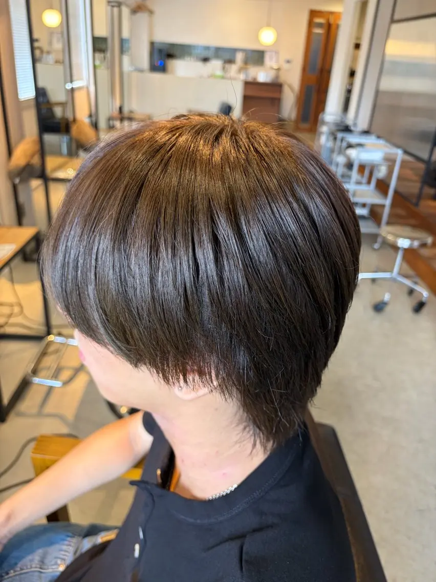 カラー ベージュカラー オリーブベージュ ヘアカラー 栄/BOY/カラー/ すばるのヘアスタイル