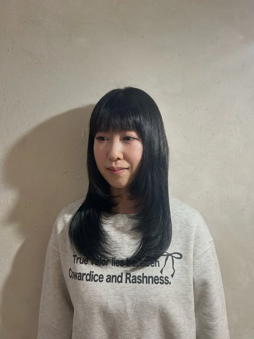 <女性限定>カット+シャンプー ¥1000の写真