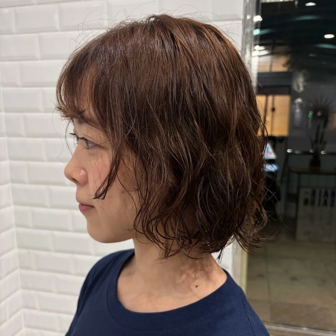 ショート パーマ オノデラ ハヅキ/ 横浜のヘアスタイル
