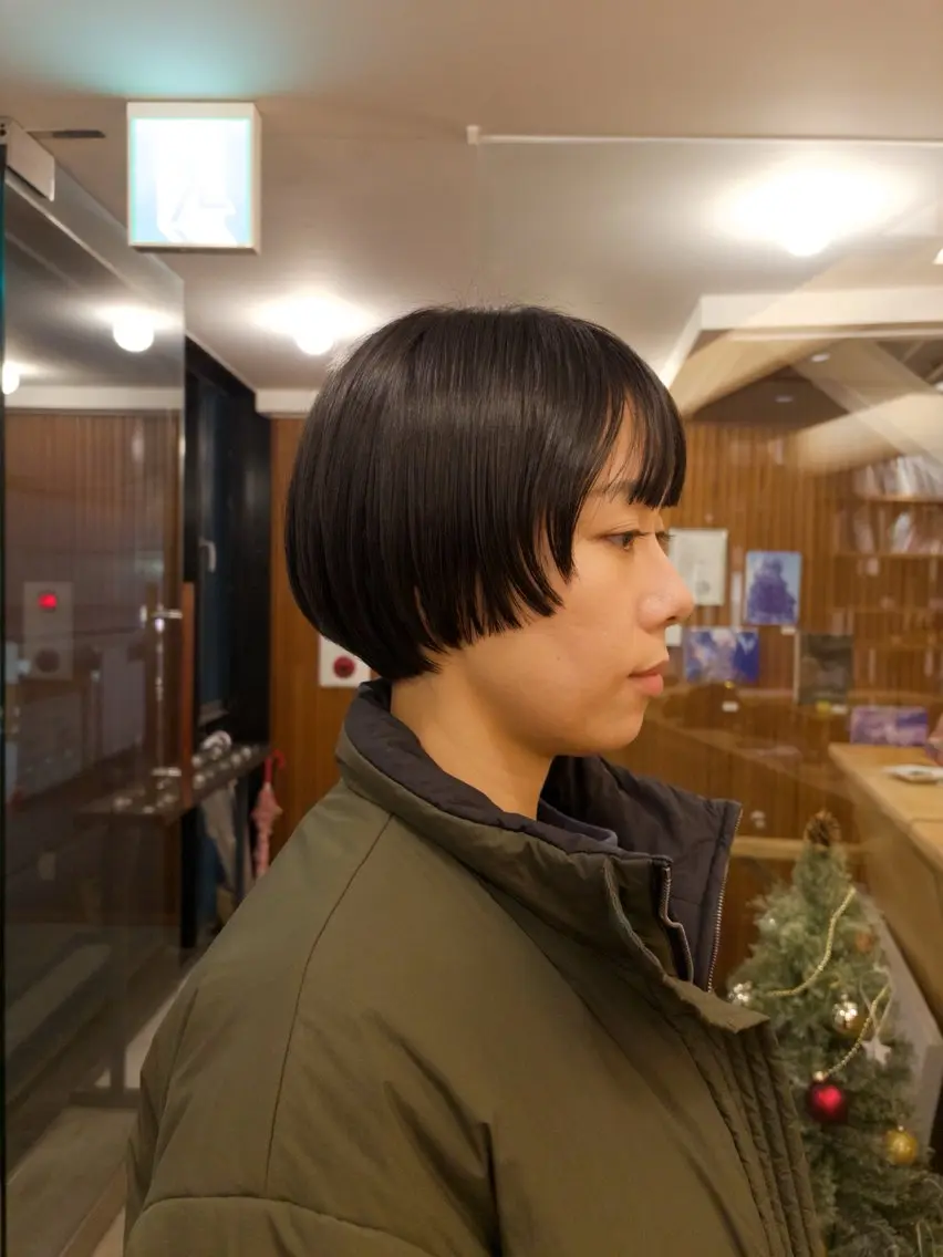 ショート アオキ サキ💫のヘアスタイル