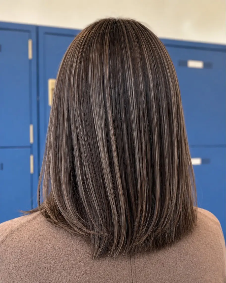 ミディアム Repose AMIのヘアスタイル