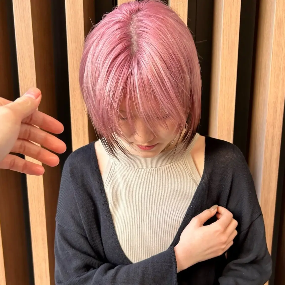 ⭕️オススメ⭕️似合わせカット+ケアブリーチ+カラー+シャンプーブロー【トリートメント追加⭕️】の写真