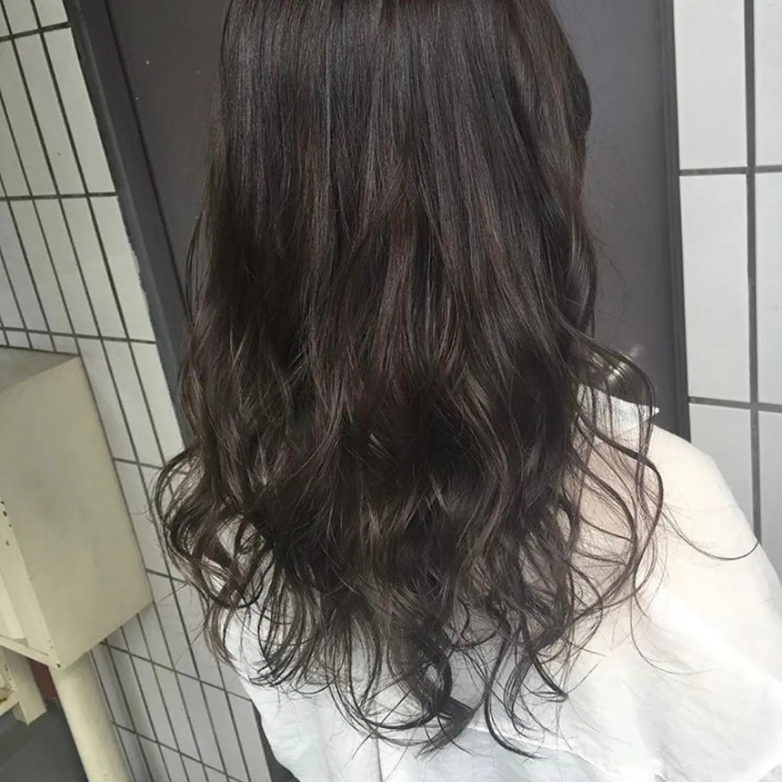 セミロング カラー Produce 橋本店のヘアスタイル