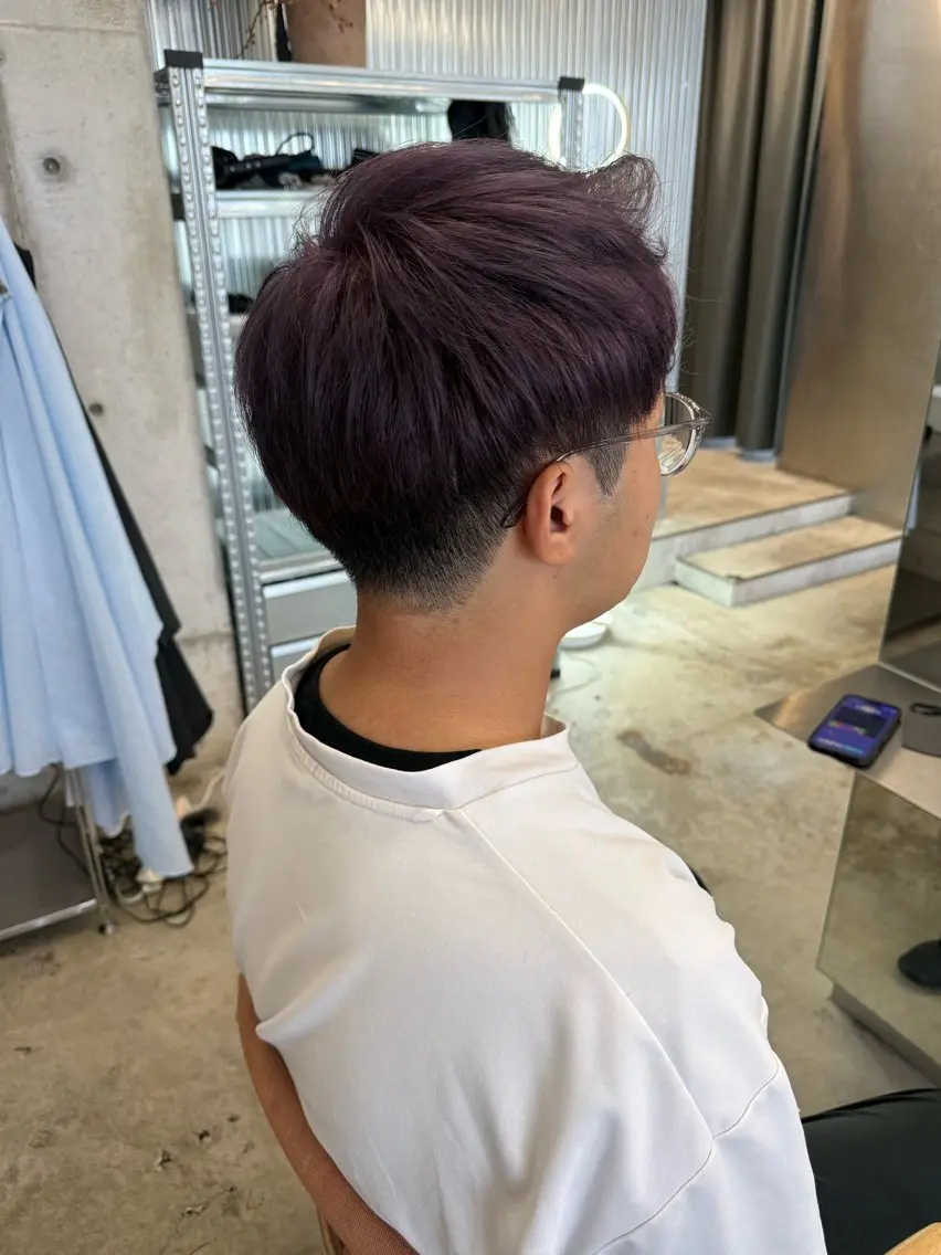 カラー メンズ カット ヘアカラー SLOW🫧 ルナ🫧のヘアスタイル