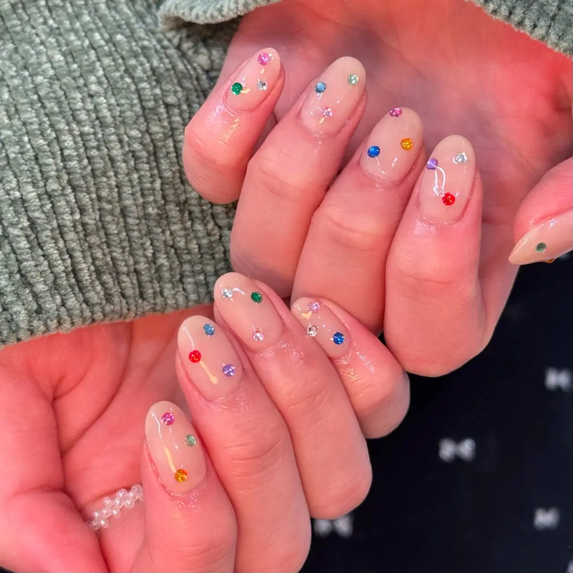 ネイル ミチ💖下北沢 icebbleuのネイルデザイン