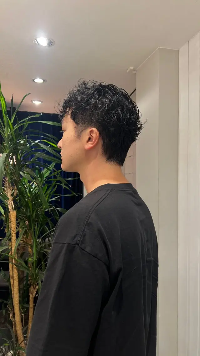 ショート パーマ メンズ カット パーマ ☆ HARUKA ☆のヘアスタイル