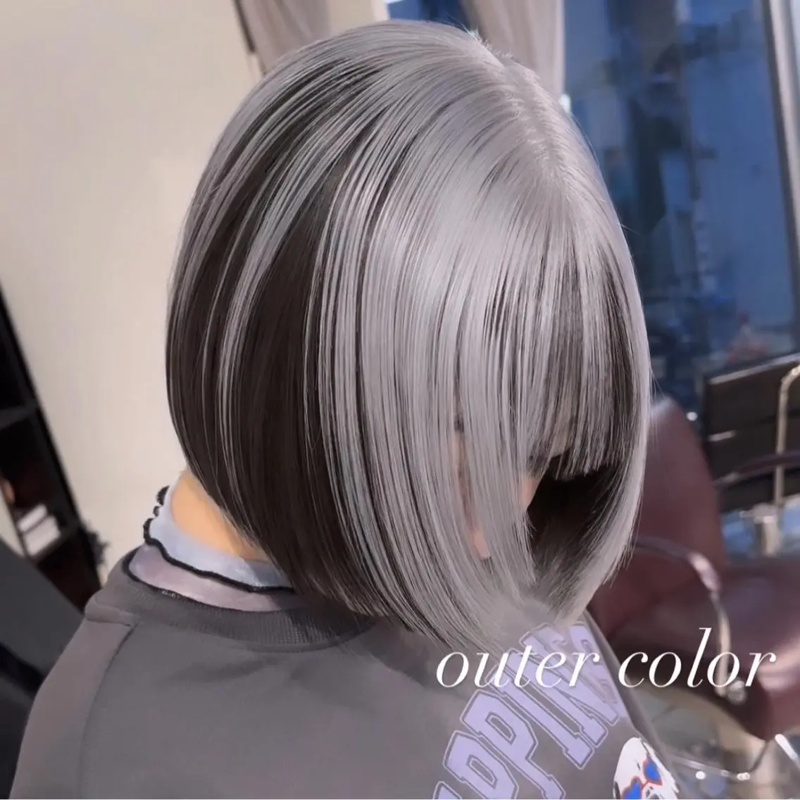 ショート カラー ヘアカラー トリートメント ヘアセット 💜ハイトーン💛 マジカルかいちゃんのヘアスタイル