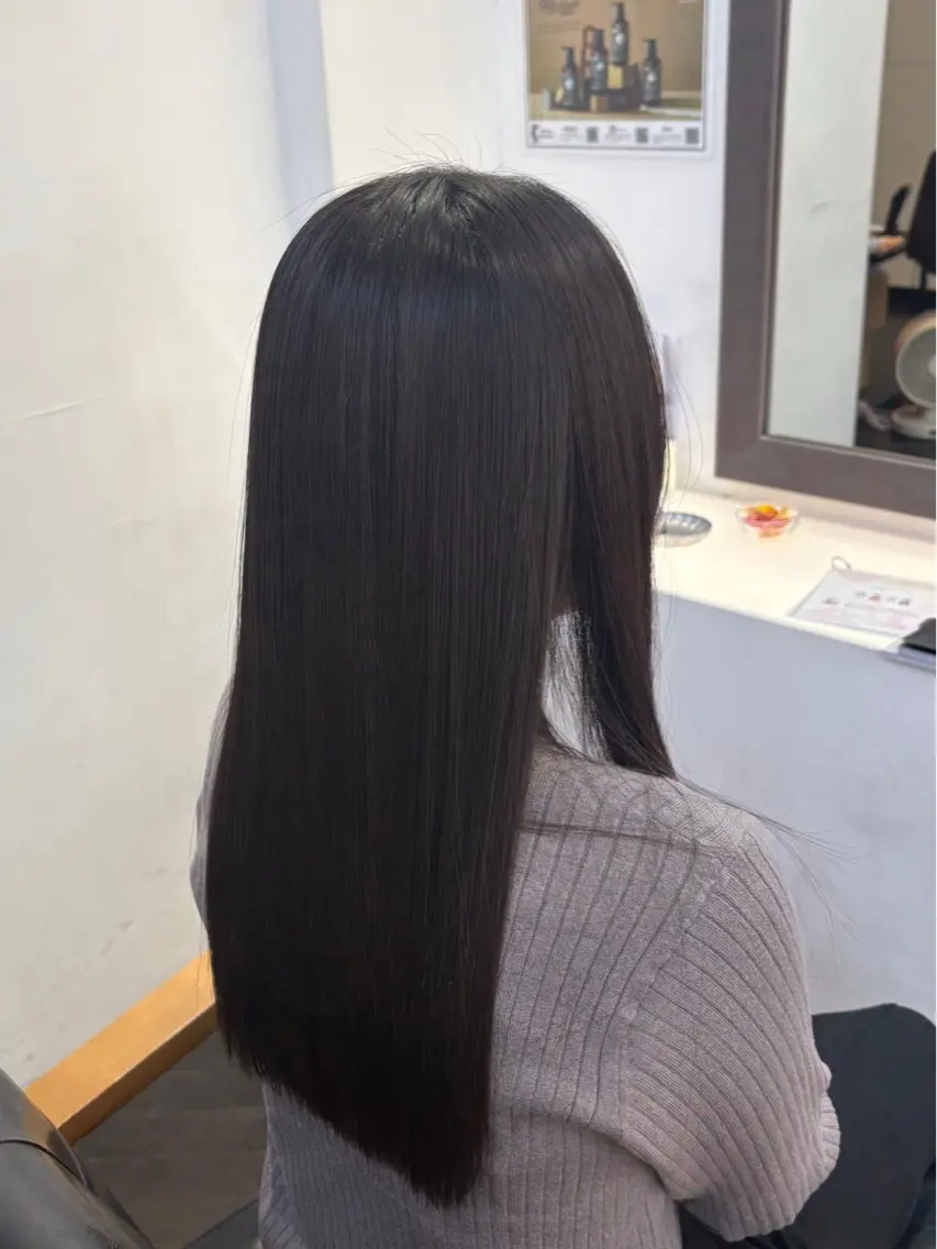 ロング 髪質改善 トリートメント 樽川 紗月のヘアスタイル