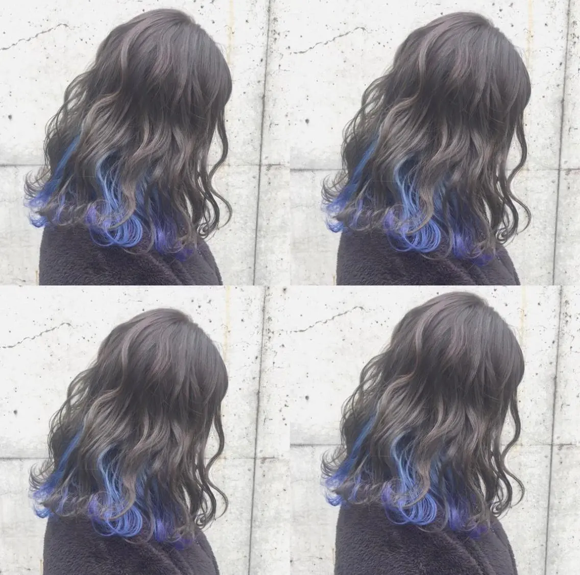 ミディアム カラー ヘアアレンジ アッシュ アッシュグレー ベージュカラー 黒髪 ブリーチ メンズスタイル ly本厚木のヘアスタイル