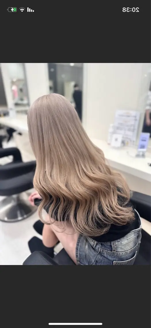 ロング カット ヘアカラー 🎀淡めモテカラー WAKANA🎀のヘアスタイル