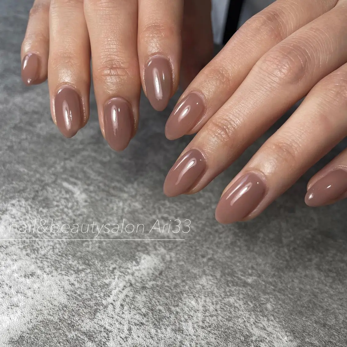 ネイル ニュアンスネイル ハンドネイル プライベートサロン Ari33nailのネイルデザイン