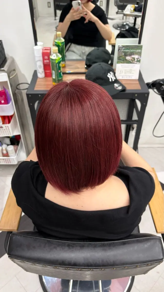 カラー ヘアカラー 似合わせカラー✩.* ハイトーン/リナのヘアスタイル