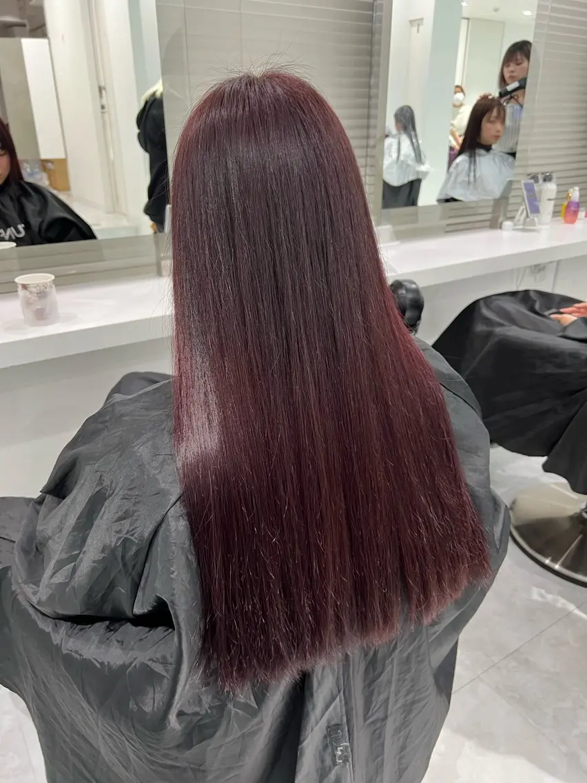 ロング カラー ヘアカラー トリートメント ヘッドスパ ヘアセット ブリーチなし特化 美容師💖SAE💖のヘアスタイル