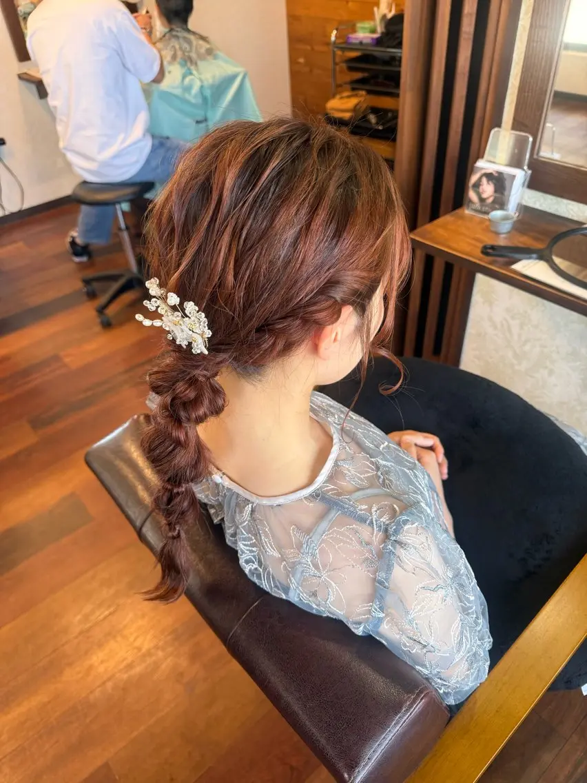 ミニモ限定✩女性ヘアセットの写真