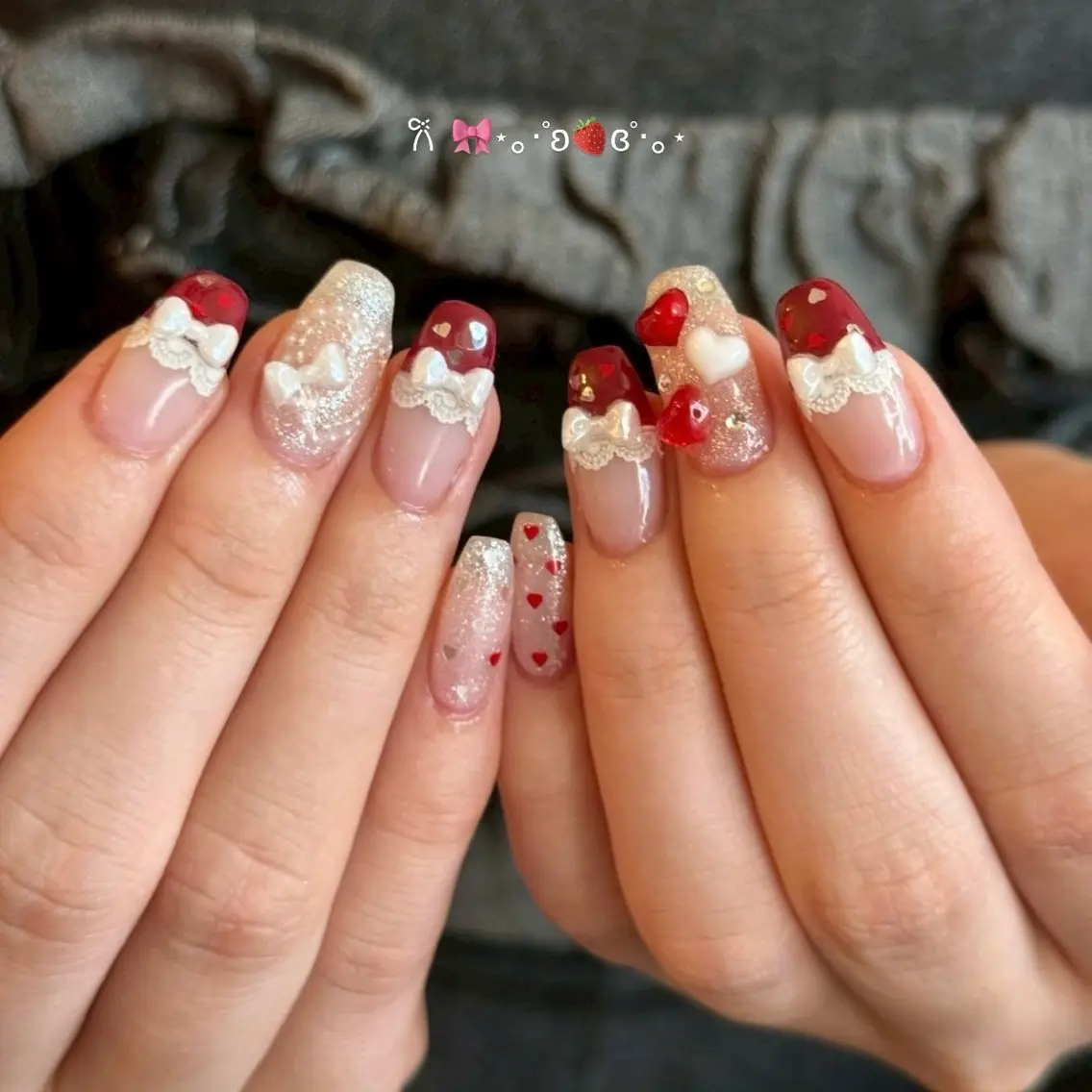 ネイル 持ち込み ハンドネイル Rich+nail 🫧仙台🫧のネイルデザイン
