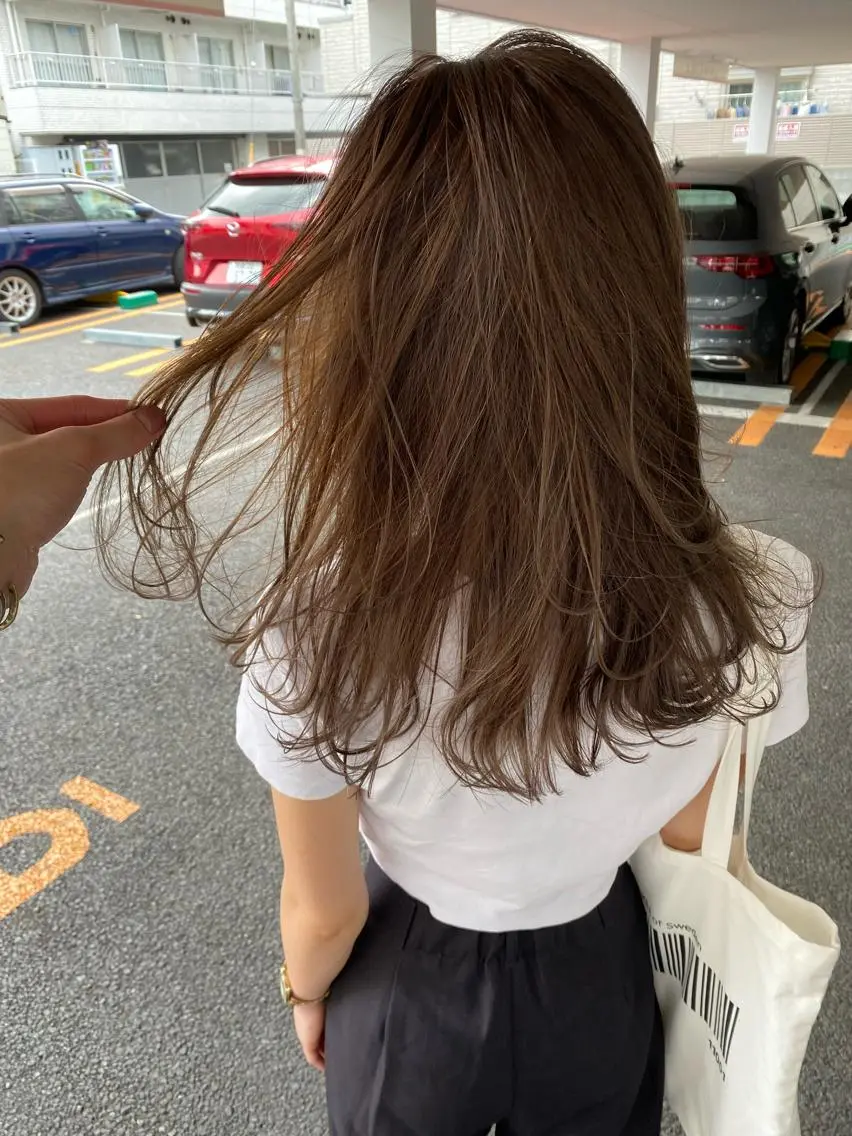 ❤️カラー+メンテナンストリートメントの写真