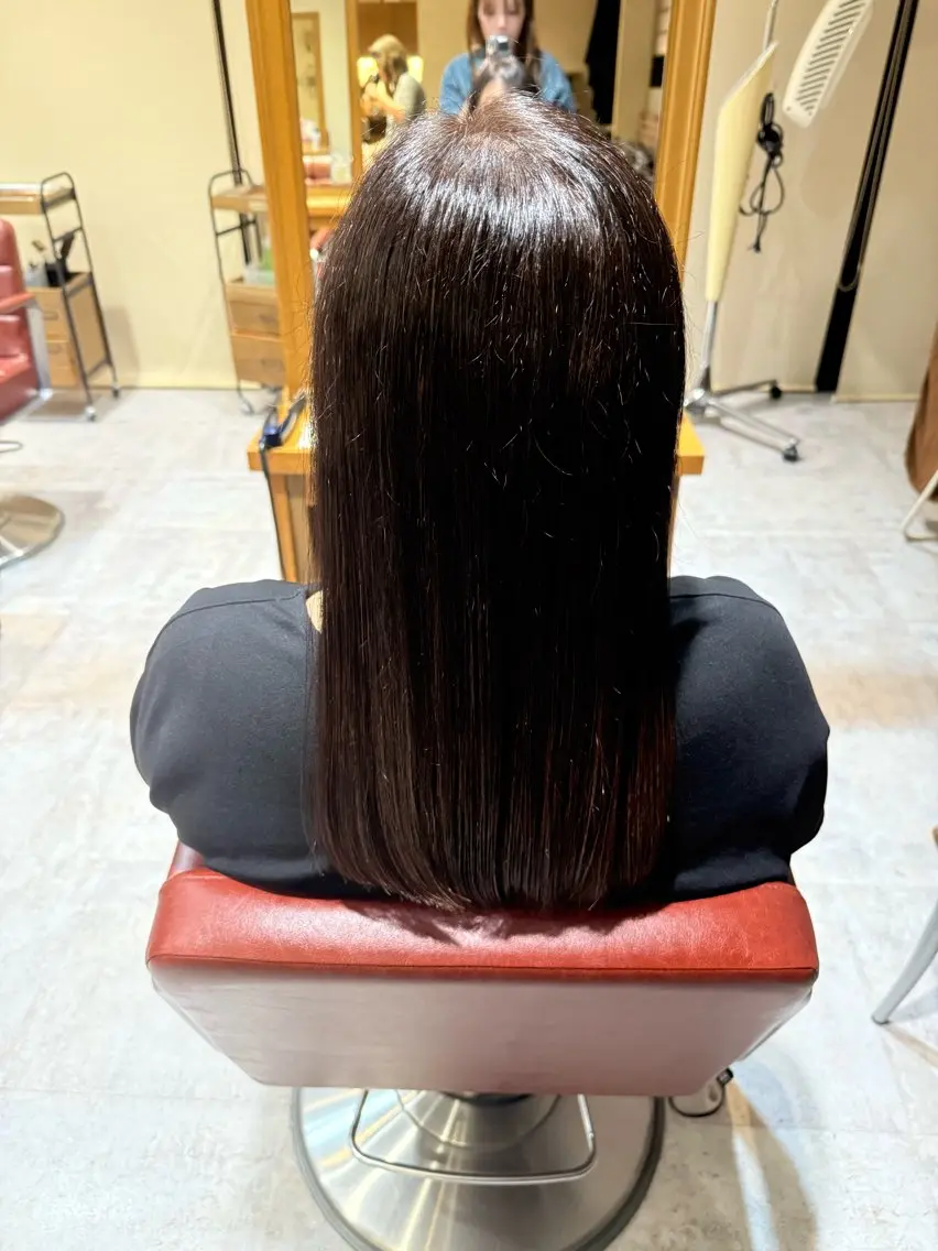 ロング 小鎗 乃愛のヘアスタイル