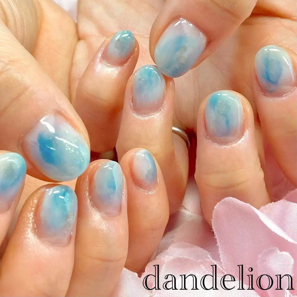 ネイル ハンドネイル ハンドケア dandelion ダンデライオンのネイルデザイン