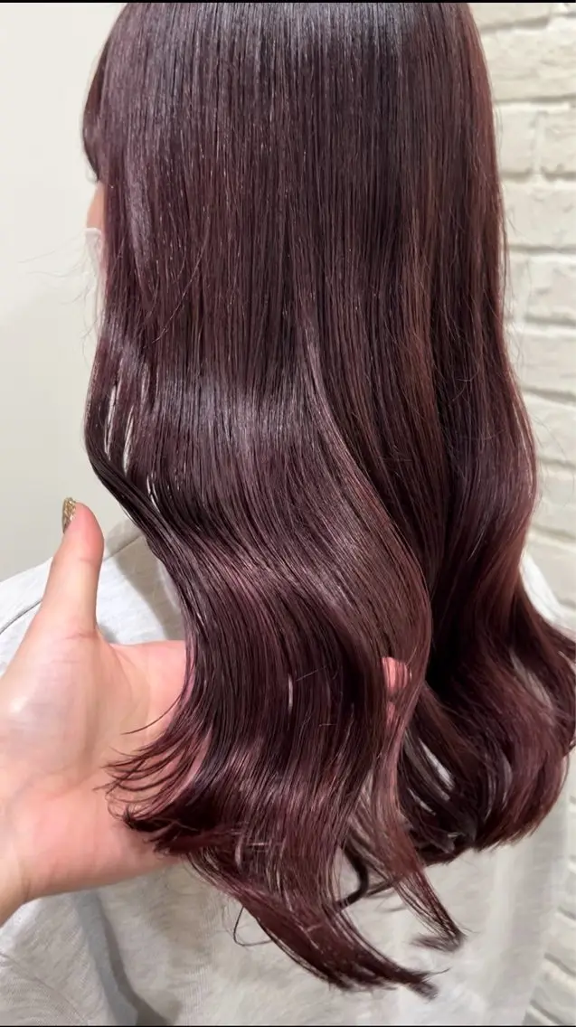 カラー バイオレットカラー ヘアカラー merc.🕊大西‎ 香瑚のヘアスタイル