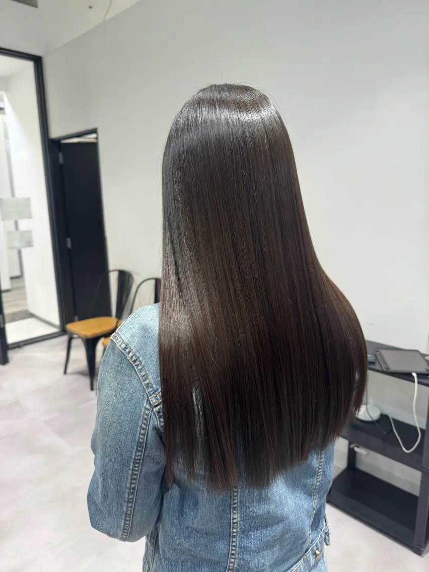 ロング カラー 白髪ぼかし/髪質 改善/KOMORIのヘアスタイル