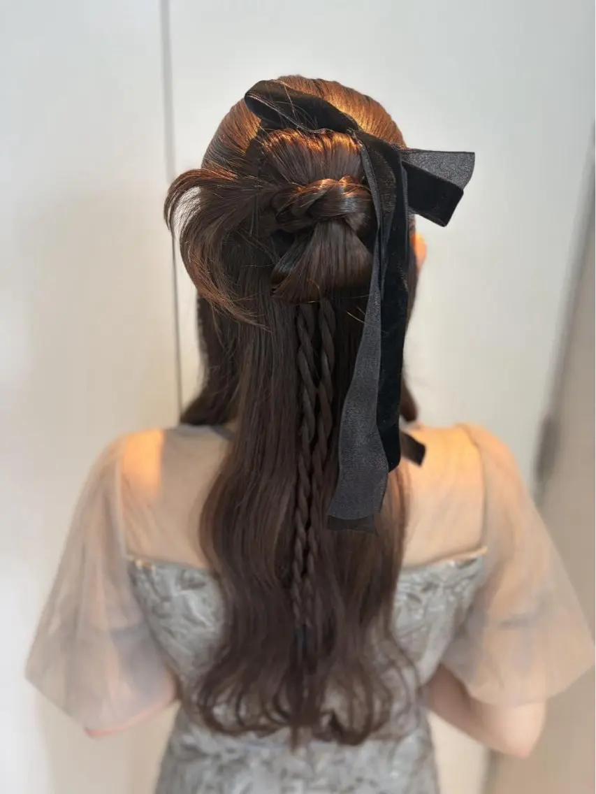 ロング 金内 ののかのヘアスタイル