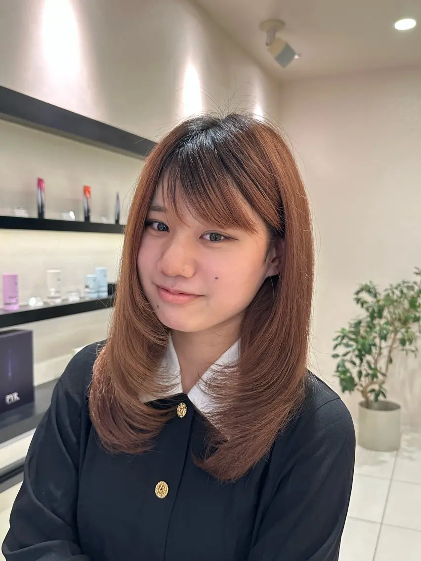 セミロング Earth伊勢崎 萩原　快斗のヘアスタイル
