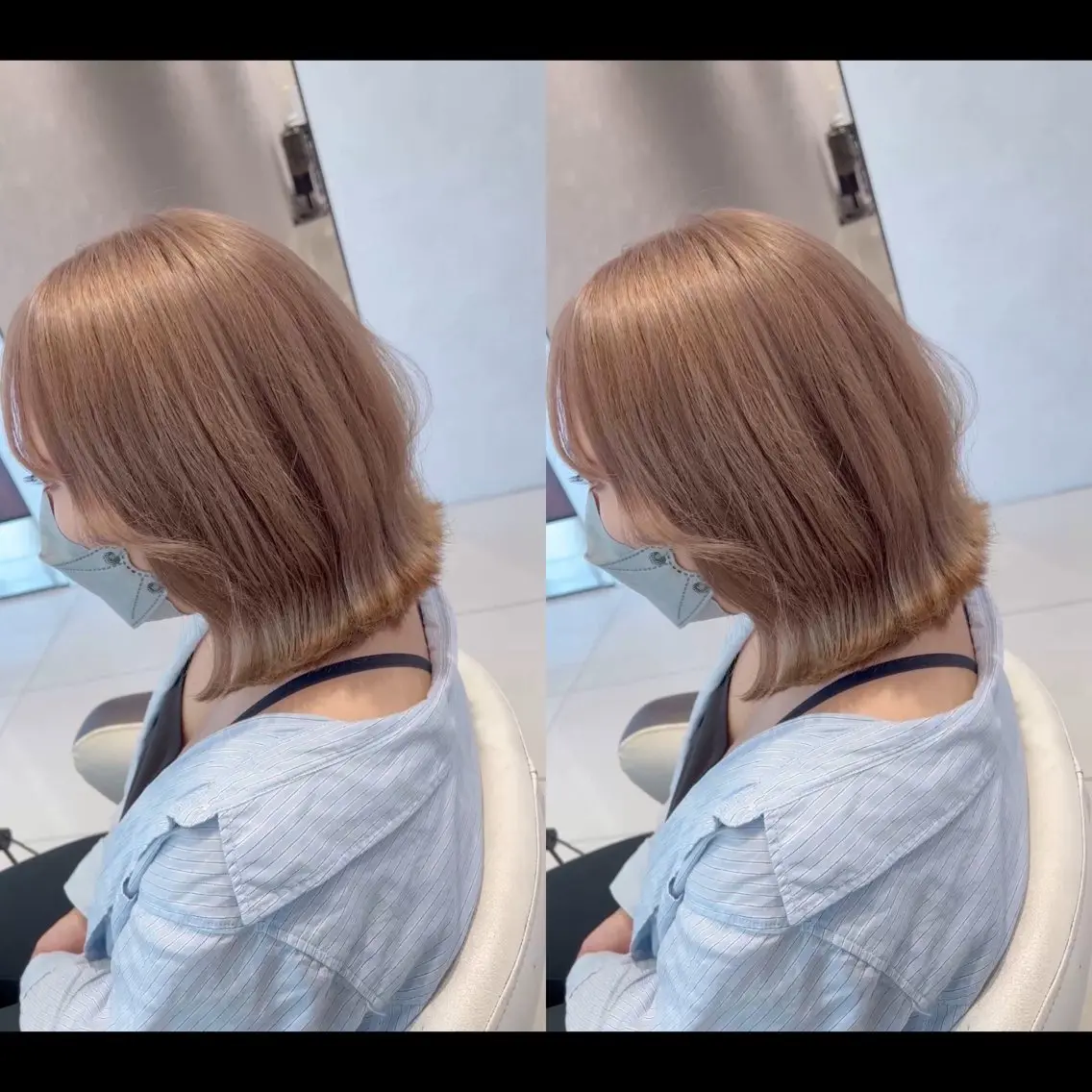 カラー ブリーチ earth甲府昭和店 東 允のヘアスタイル