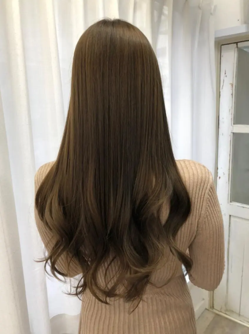 今だけ♡ボブからロングに✨カラー+エクステ60本(選べる編み込みorシール) 追加+1本360円 馴染ませカット込みの写真