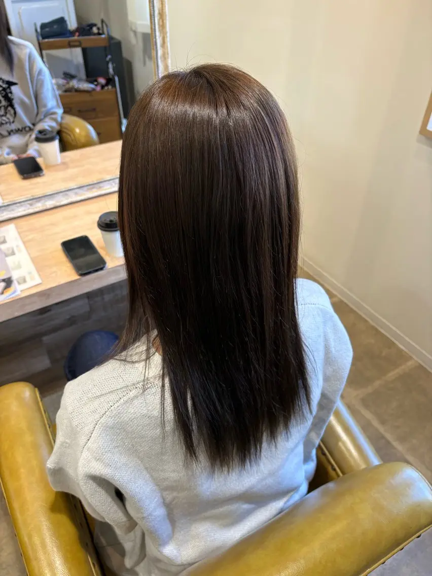 カラー ヘアカラー トリートメント beauty beast防府店のヘアスタイル