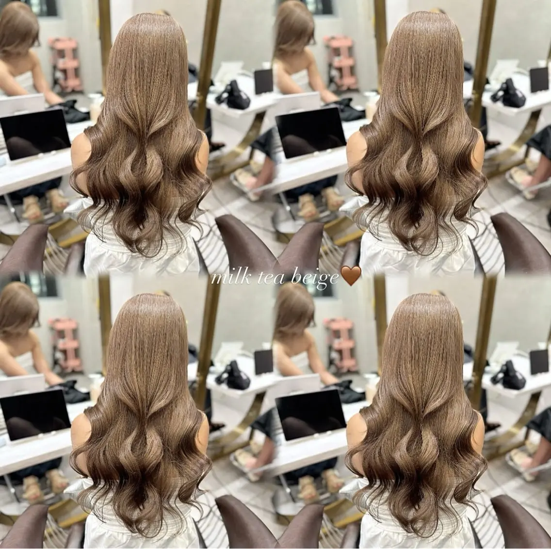 ロング 縮毛矯正 璃 音のヘアスタイル