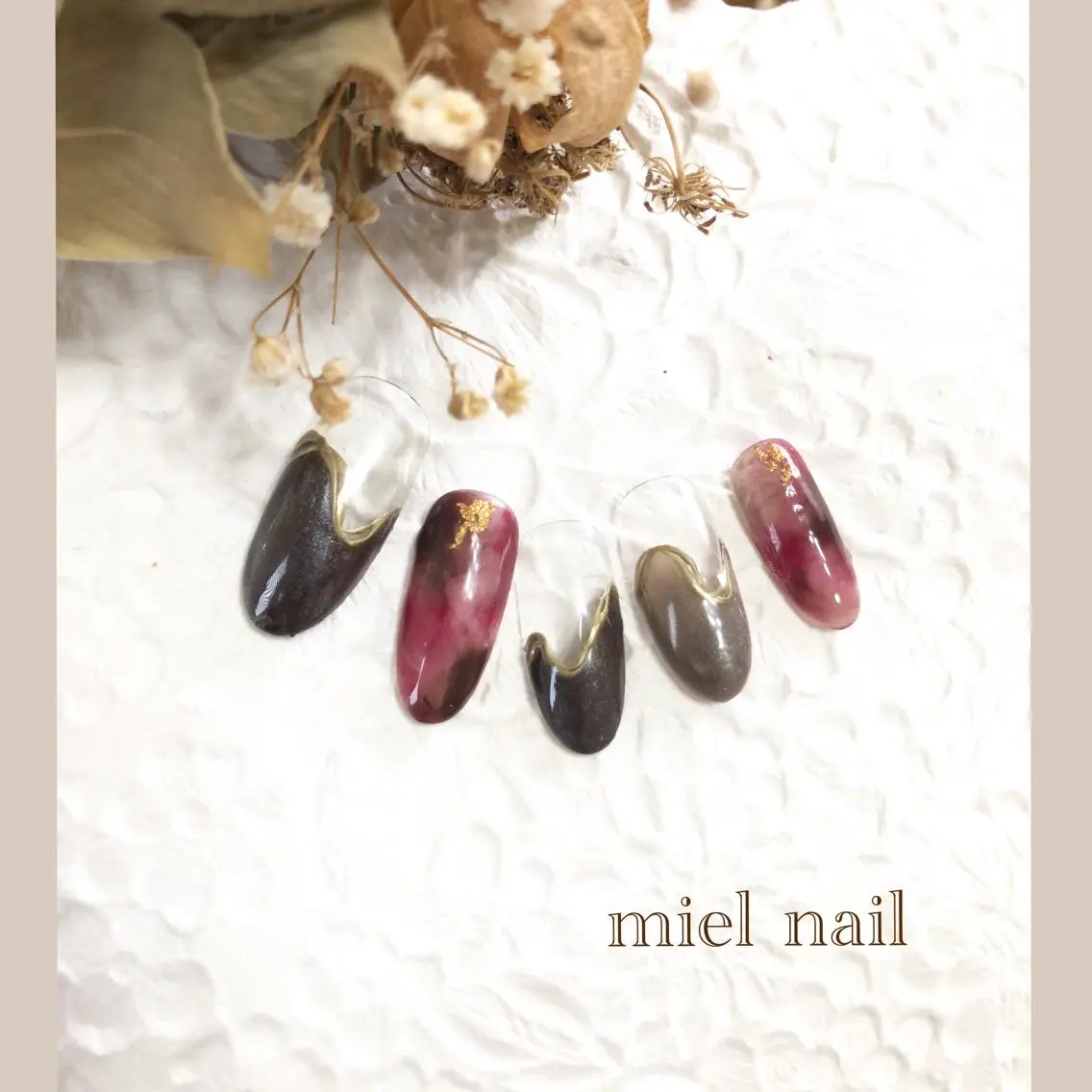 ネイル ハンドネイル miel nailのネイルデザイン