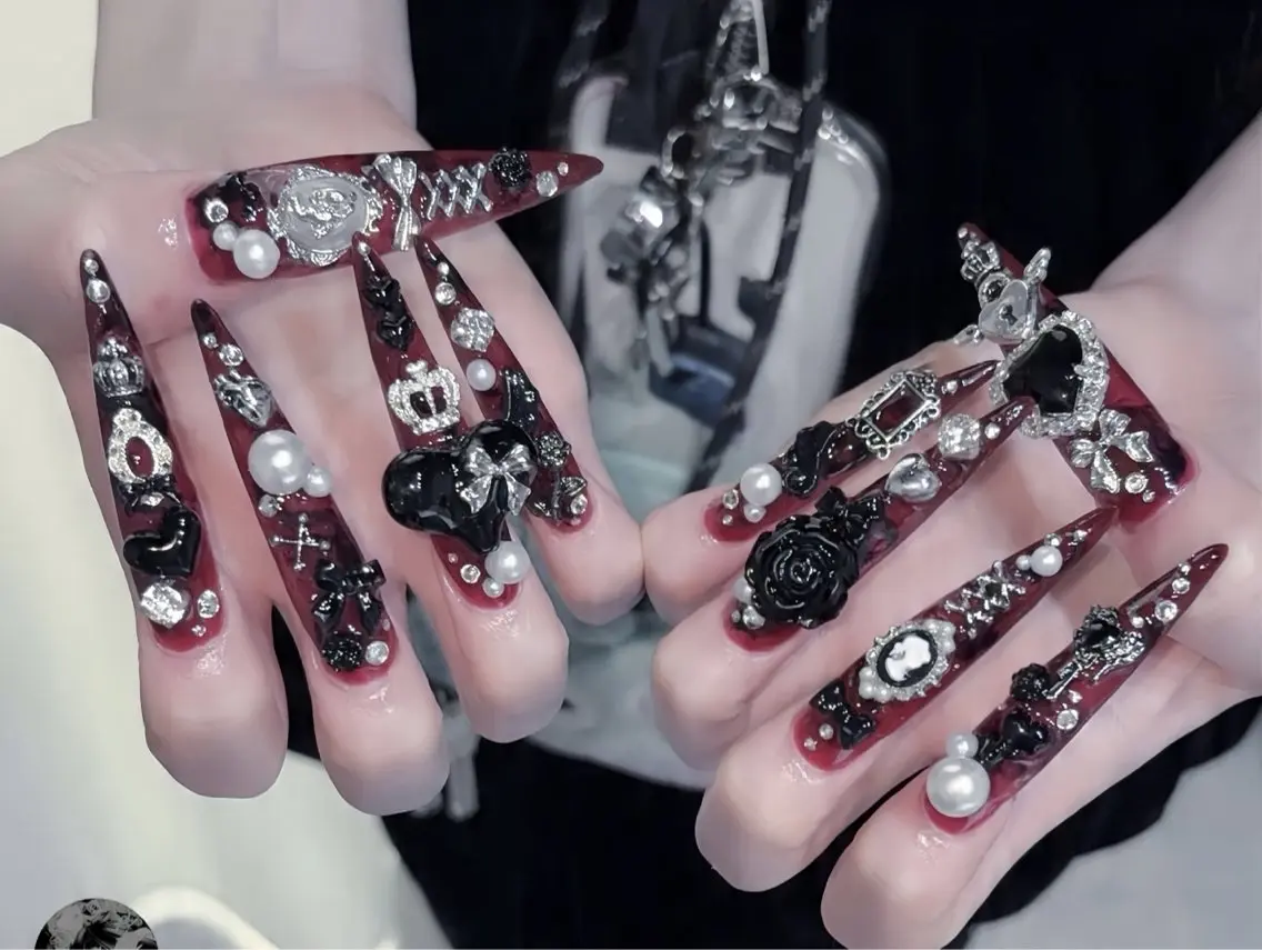 ネイル オーロラネイル ブルー フットネイル ジェルネイル 氷ネイル・うるうるネイル ハンドネイル Rin Nail 新大久保店のネイルデザイン
