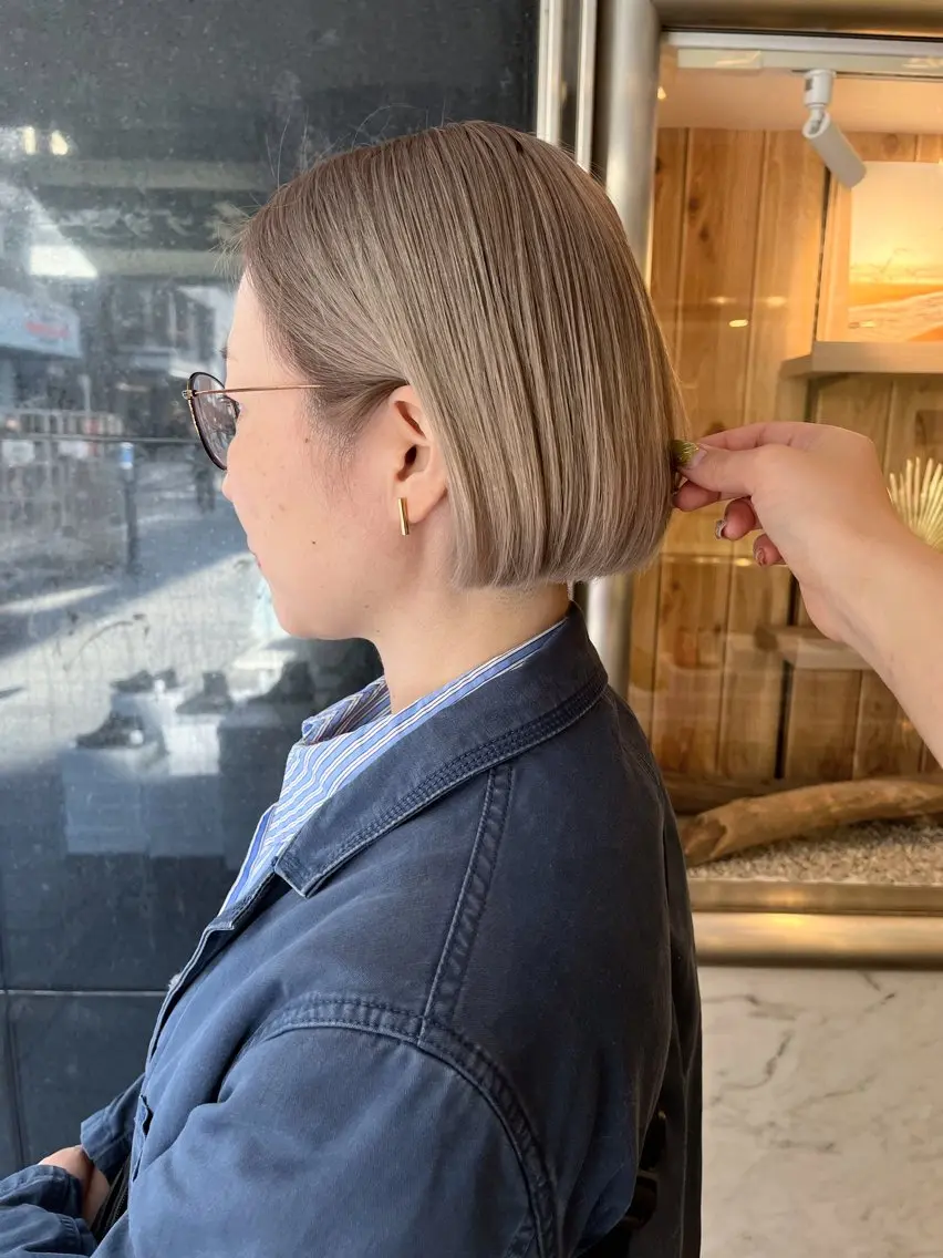 ショート カラー 似合わせカット Rinka🌻のヘアスタイル