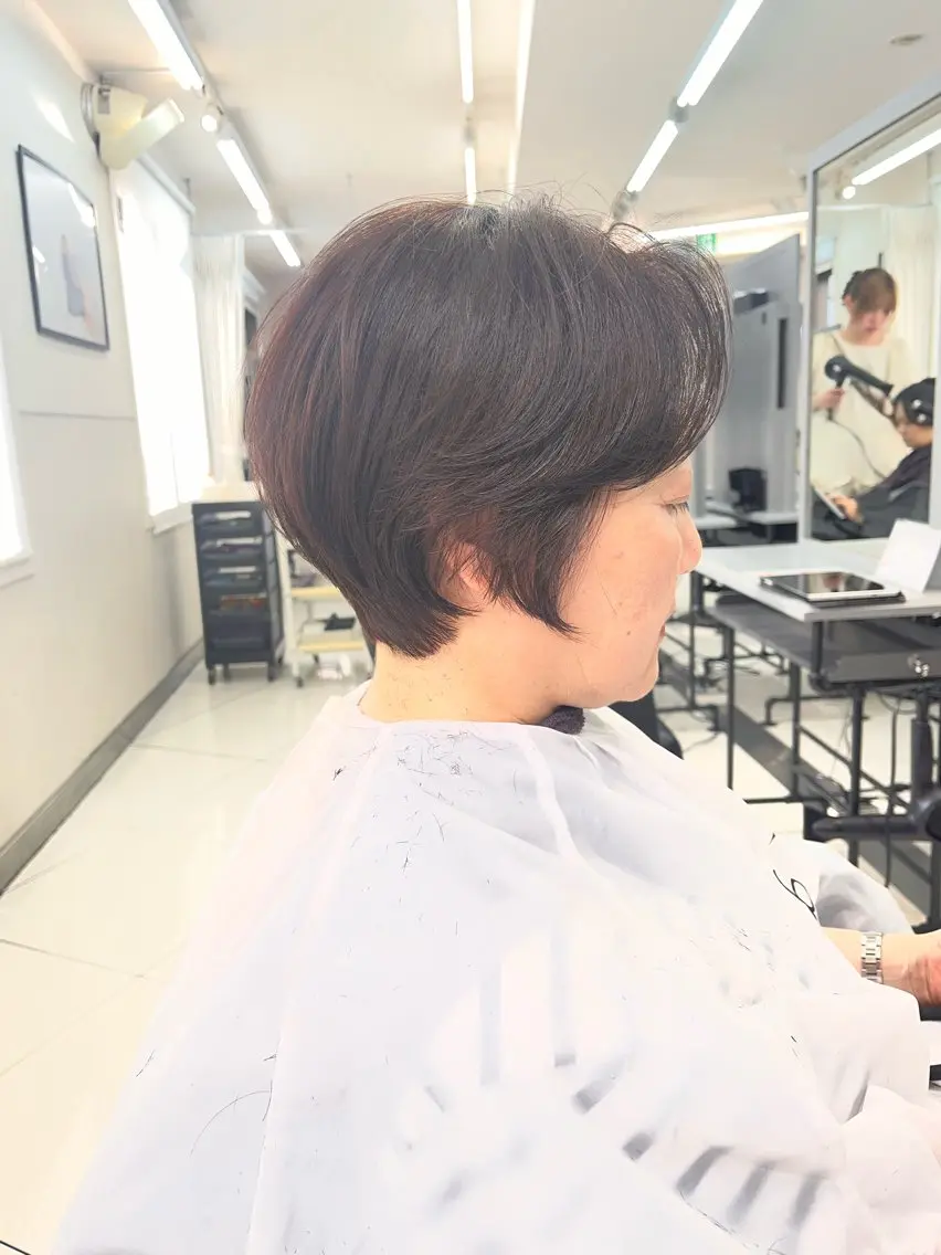 ショート 渋谷ショート、パーマ 美容師vain はるのヘアスタイル