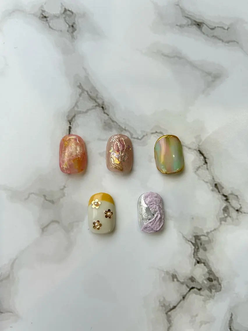 ネイル ハンドネイル Mani cafe nailのネイルデザイン