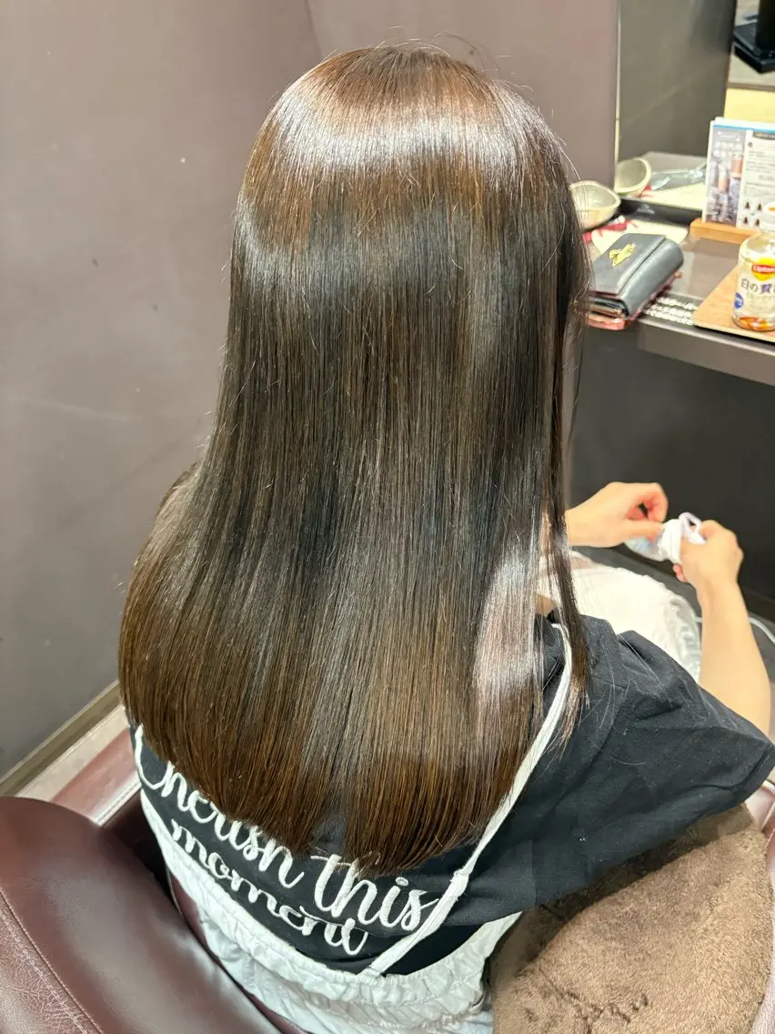ロング カラー 小池 穂果/ 府中のヘアスタイル