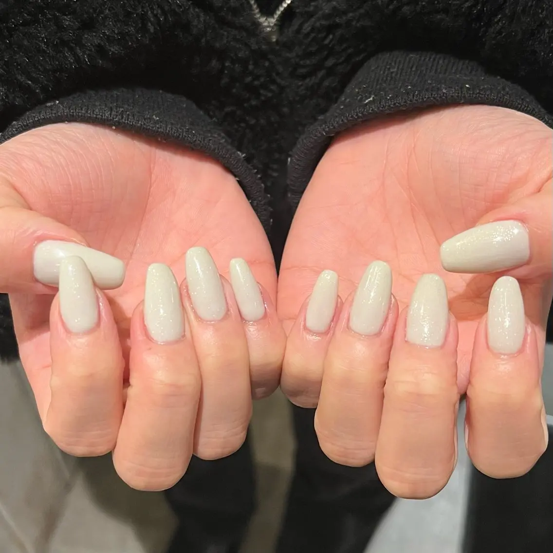 ネイル ワンカラーネイル ホワイト MODE K's🧸 tanakaのネイルデザイン