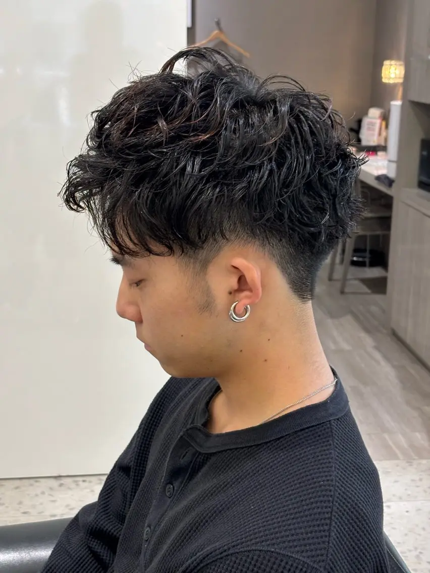 パーマ メンズ メンズパーマ 山田 ひかりのヘアスタイル