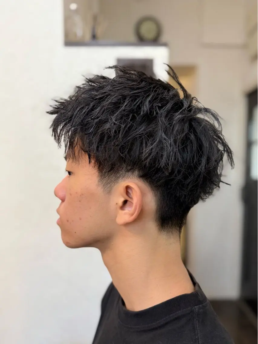 ショート メンズ メンズ/スパイキー ショート/isseyのヘアスタイル