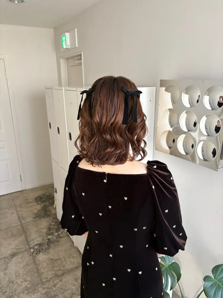ミディアム ヘアセット 🌟琉花/髪質改善 /レイヤー🌟のヘアスタイル