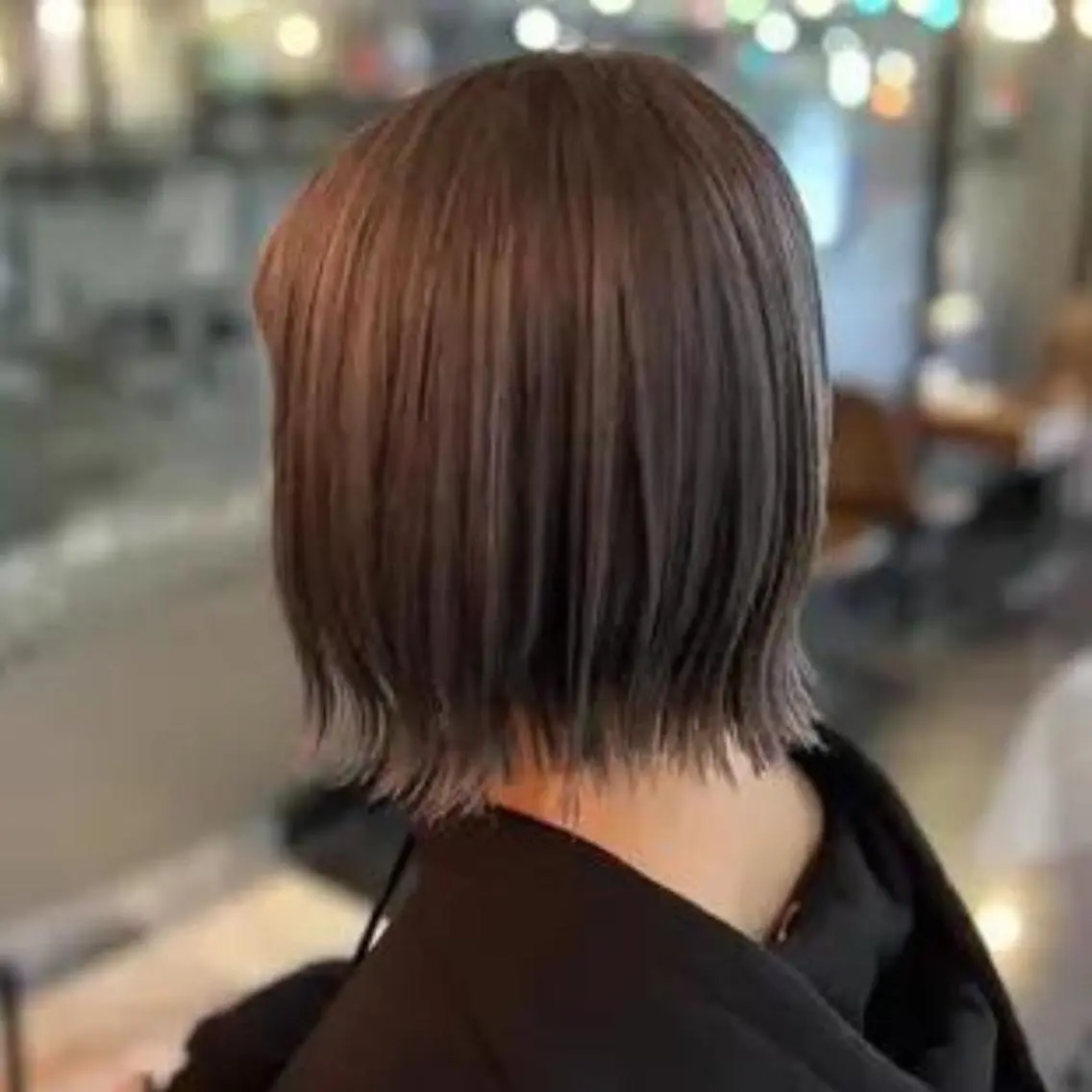 ショート カラー アッシュ アッシュグレー グレージュ ボブ ショートヘア 🌟Noble 白金台店⭐️のヘアスタイル