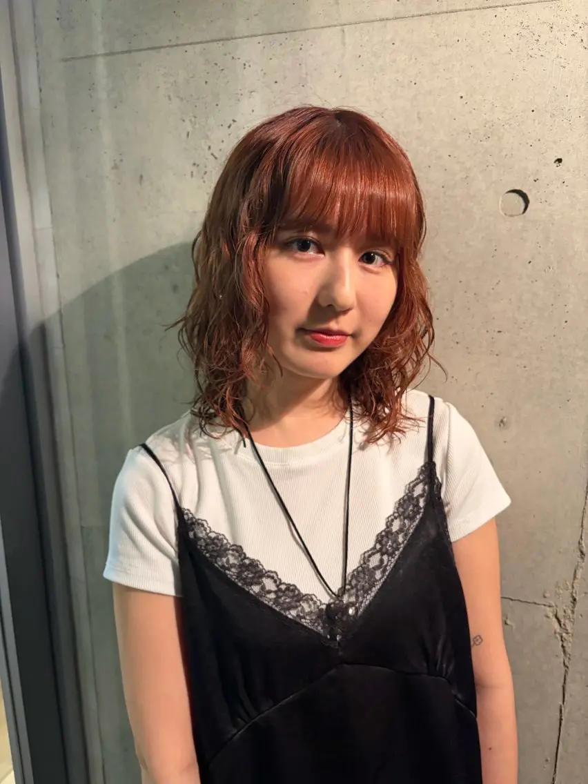 ミディアム パーマ パーマ🌀 あきとのヘアスタイル