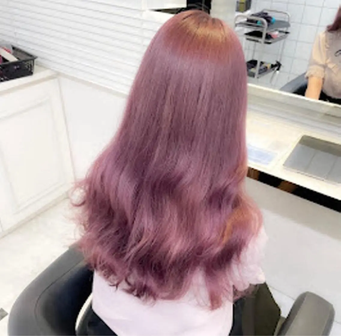 ロング ヘアカラー トリートメント ヘッドスパ ヘアセット layer/諒伍 /赤み消し/天神のヘアスタイル