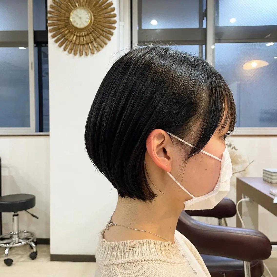 ショート ショートボブ ボブ ショートヘア SOL .✂︎ 松永李帆のヘアスタイル